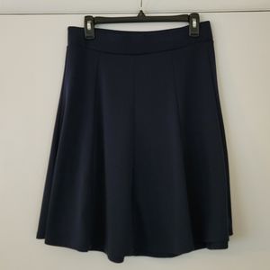 Last Call, Make An Offer! Old Navy blue Ponte knit skater skirt medium tall